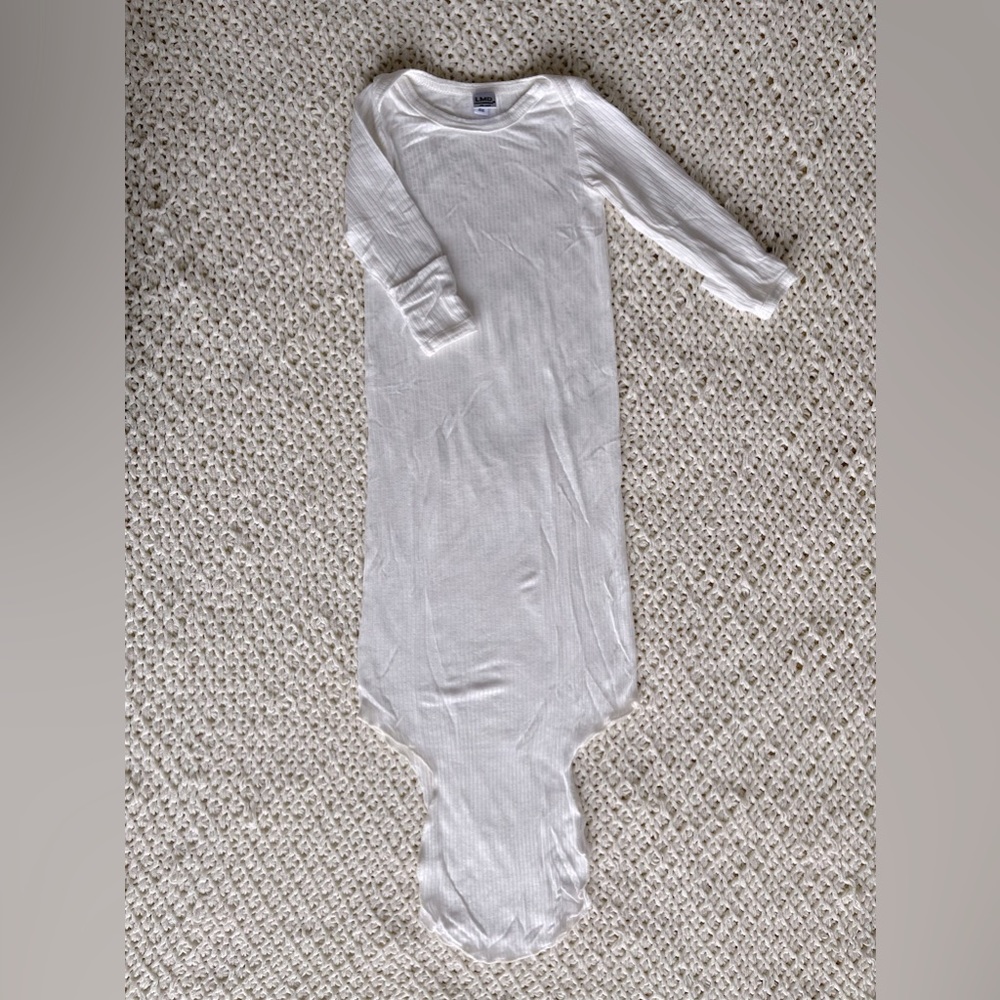 littlemissdessa ribbed knotted gown